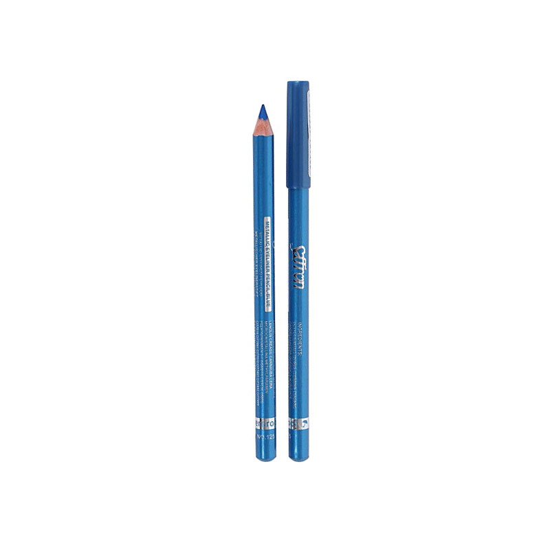 Saffron Metallic Eyeliner Pencil - Blue