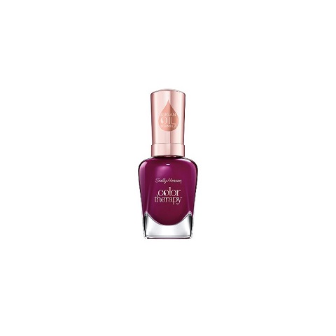 Sally Hansen Color Therapy Nail Varnish Polish 14.7ml - 505 Calming Cranberry
