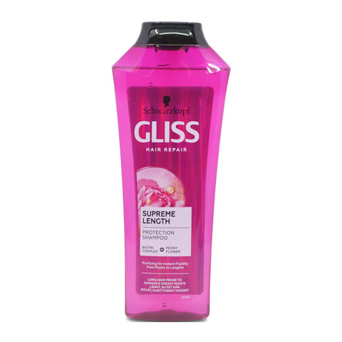 Schwarzkopf Gliss Hair Repair Supreme Length Protection Shampoo 400ml