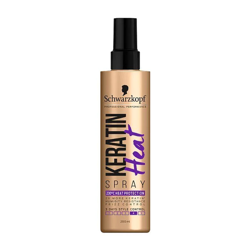 Schwarzkopf Keratin Heat Hair Spray 200ml