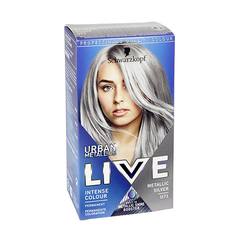 Schwarzkopf Live Urban Metallics Intense Colour - U71 Metallic Silver