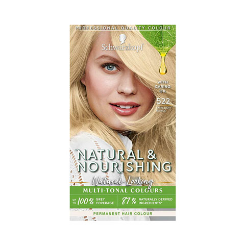 Schwarzkopf Natural & Nourish Permanent Hair Colour - 522 Extra Light Blonde