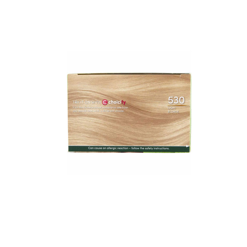 Schwarzkopf Natural & Nourish Permanent Hair Colour - 530 Light Blonde
