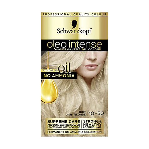 Schwarzkopf Oleo Intense Permanent Hair Colour - Light Ashy Blonde 10-50