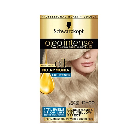 Schwarzkopf Oleo Intense Permanent Hair Lightener - 12-00 Silver Blonde