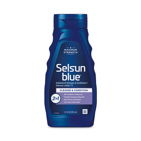 Selsun Blue 2-in-1 Cleans and Condition Antidandruff Shampoo & Conditioner 325ml