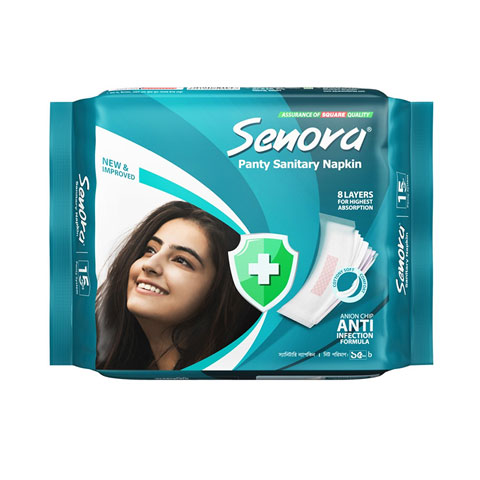Senora Panty Sanitary Napkin Pad - 15 pcs
