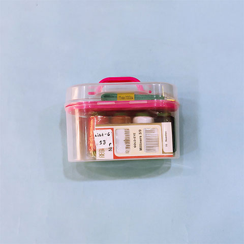Sewing Box Set 10 Piece - Pink