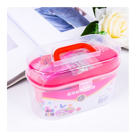 Sewing Box Set 10 Piece - Red
