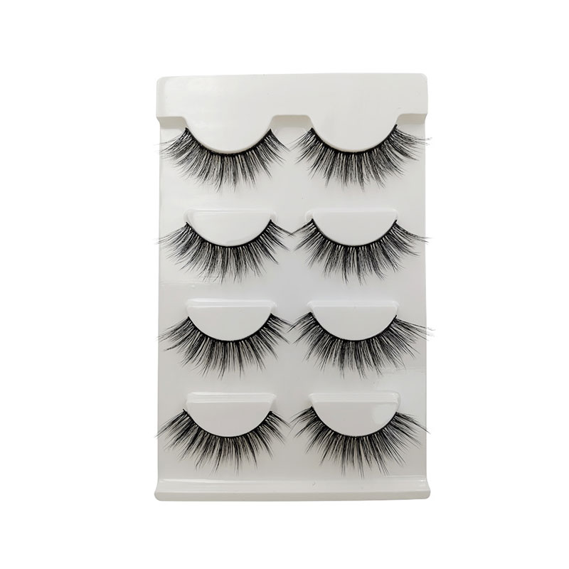 Shidi Shangpin 3D Mink False Eyelashes 4 Pairs Set - G108
