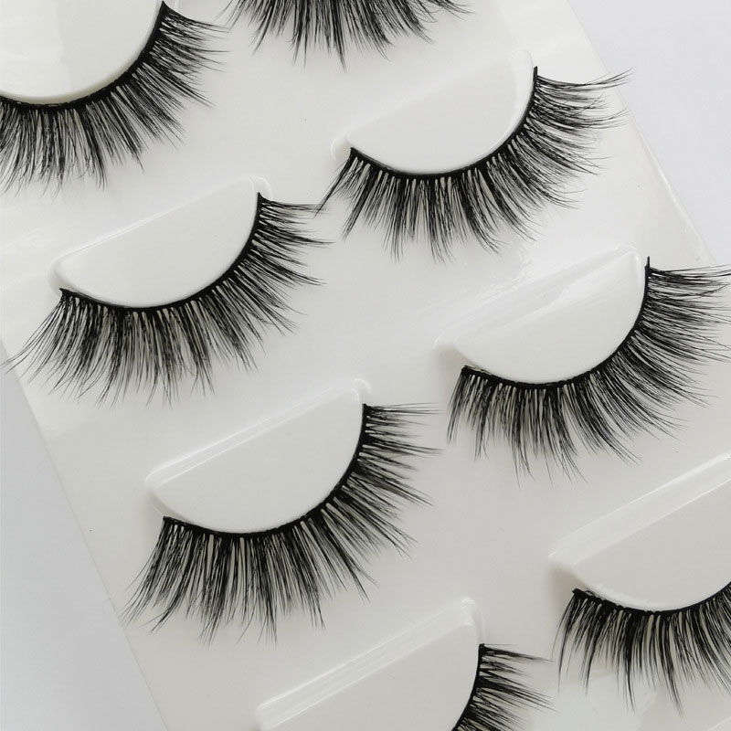 Shidi Shangpin 3D Mink False Eyelashes 4 Pairs Set - G108