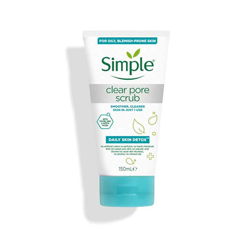 Simple Daily Skin Detox Clear Pore Scrub 150ml