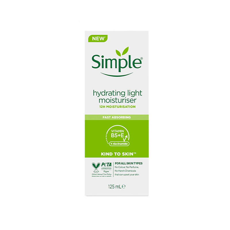 Simple Kind to Skin Hydrating Light Moisturiser 125ml