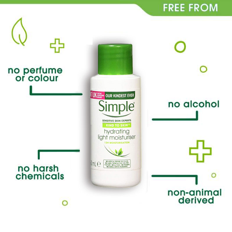 Simple Kind to Skin Hydrating Light Moisturiser 50ml