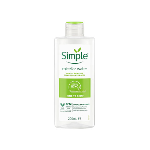 Simple Kind To Skin Micellar Cleansing Water 200ml