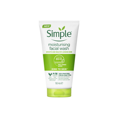 Simple Kind To Skin Moisturising Facial Wash 150ml