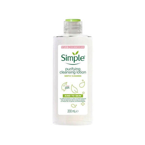 Simple Kind To Skin Purifying Cleansing Lotion 200ml