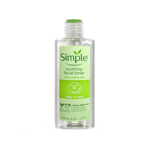 Simple Kind To Skin Soothing Facial Toner 200ml