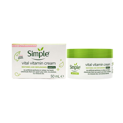 Simple Kind to Skin Vital Vitamin Night Cream 50ml