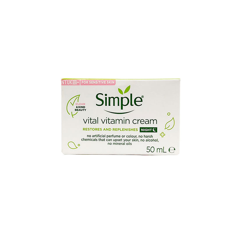 Simple Kind to Skin Vital Vitamin Night Cream 50ml