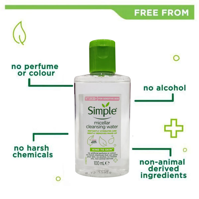 Simple Kind To Skin Micellar Cleanser Water 100ml