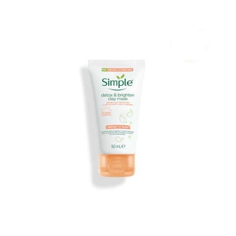Simple Protect ‘N’ Glow Detox & Brighten Clay Mask 50ml