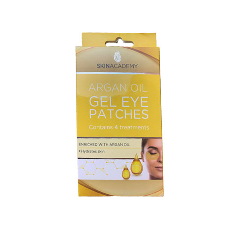 Skin Academy Argan Oil Gel Eye Patches - 4Pairs