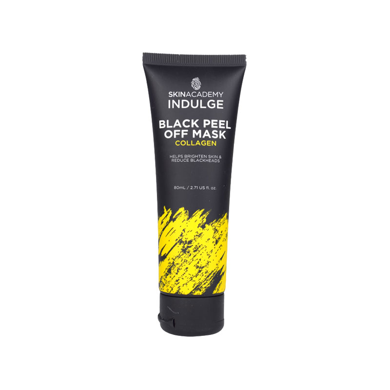 Skin Academy Indulge Black Peel Off Mask With Collagen 80ml