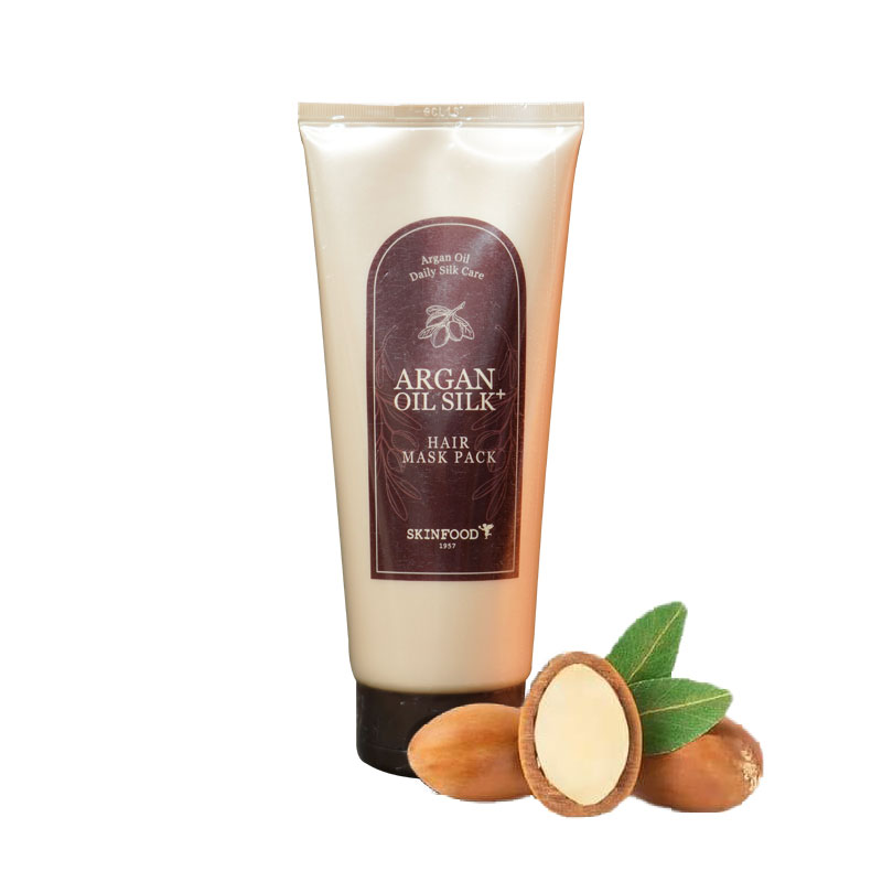 Skinfood Argan Oil Silk Hair Plus Mask Pack 200g