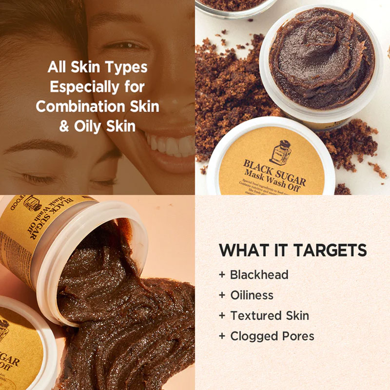 Skinfood Black Sugar Mask Wash Off 100g
