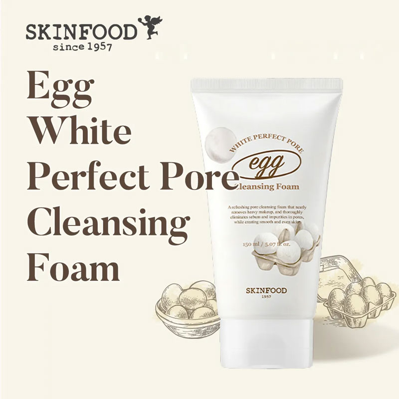 Skinfood Egg White Perfect Pore Cleansing Foam 150ml