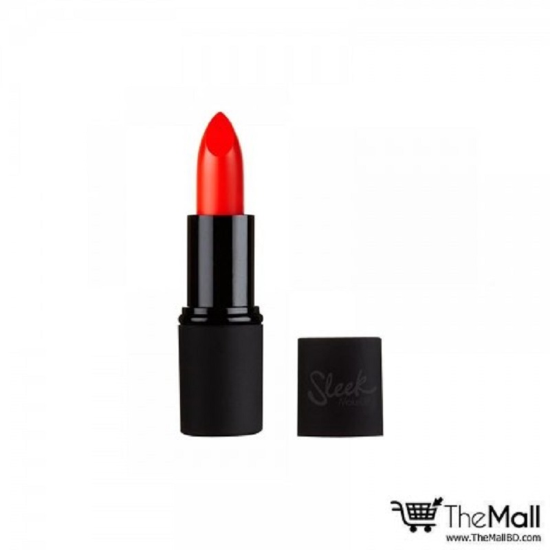 Sleek True Colour Semi Matte Lipstick - Reddy To Sail