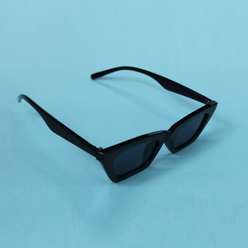 Small Frame Cat Eye Female Plain Sunglasses