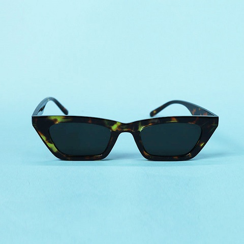 Small Frame Cat Eye Female Plain Sunglasses