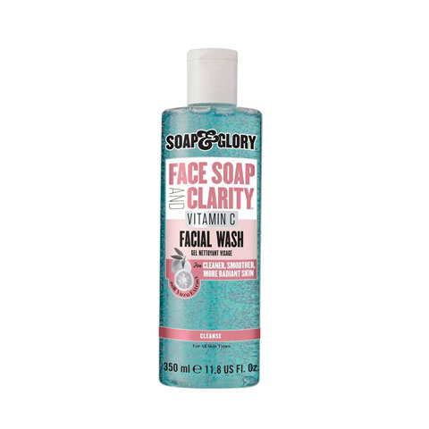 Soap & Glory Face Soap And Clarity Vitamin C Facial Wash 350ml