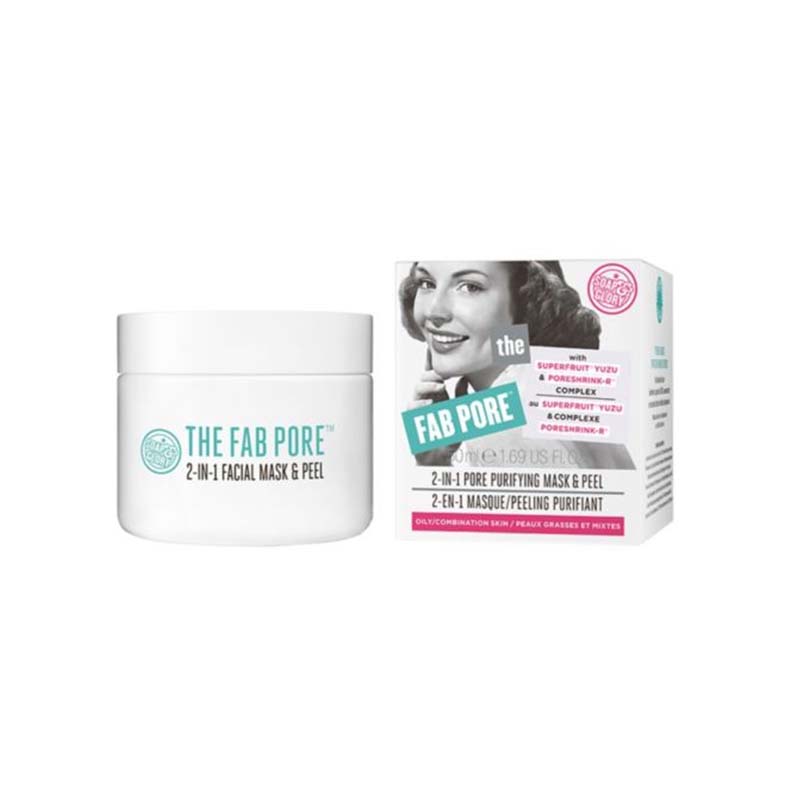 Soap & Glory The Fab Pore 2-in-1 Pore Purifying Mask & Peel 50ml