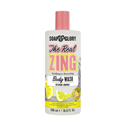 Soap & Glory The Real Zing Radiance Boosting Body Wash 500ml