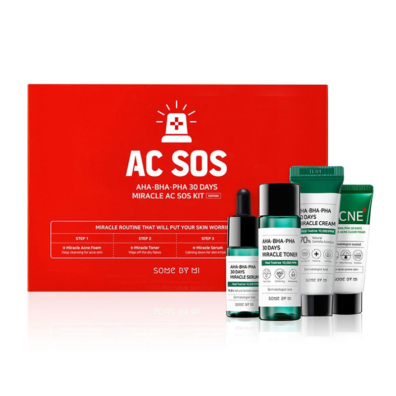 SOME BY MI AHA BHA PHA 30 Days Miracle AC SOS Kit Set