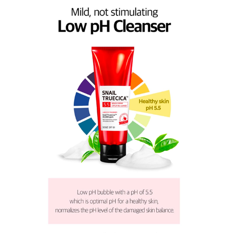 SOME BY MI Snail Truecica Miracle Repair Low Ph Gel Cleanser 100ml