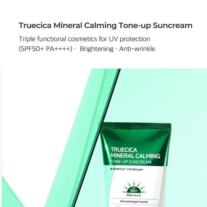 SOME BY MI Truecica Mineral Calming Tone Up Sun Cream 50ml -  SPF50+ PA++++