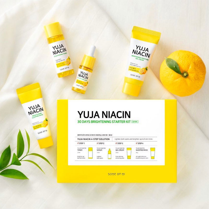 SOME BY MI Yuja Niacin 30 Days Brightening Starter Kit Set