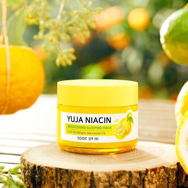 SOME BY MI Yuja Niacin Brightening Sleeping Mask 60g
