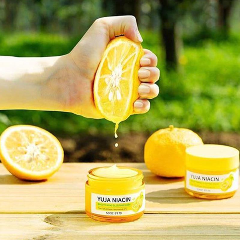SOME BY MI Yuja Niacin Brightening Sleeping Mask 60g