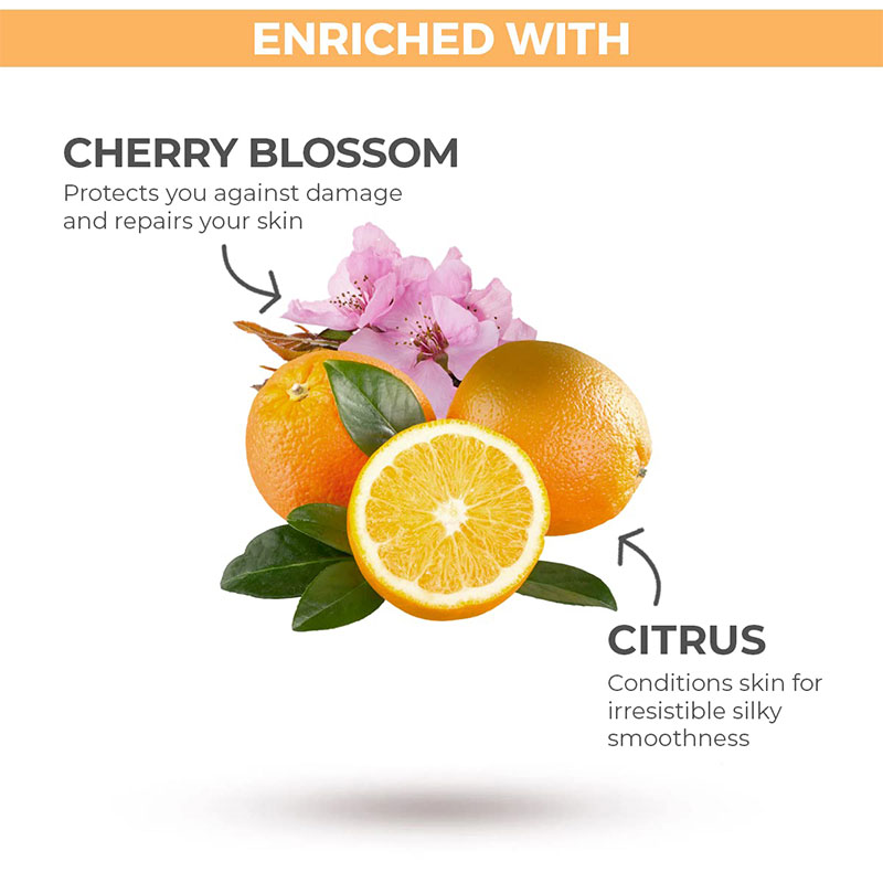 St. Ives Citrus & Cherry Blossom Energizing Body Wash 650ml