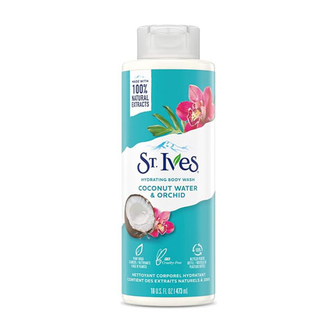 St. Ives Coconut Water & Orchid Hydrating Body Wash 473ml