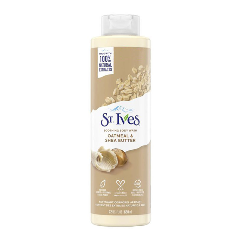 St. Ives Oatmeal & Shea Butter Soothing Body Wash 650ml