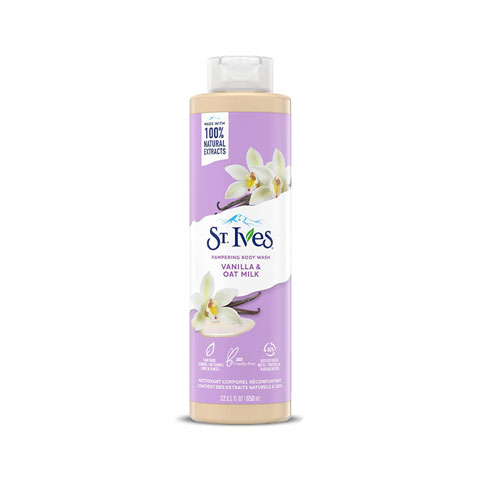 St. Ives Vanilla & Oat Milk Pampering Body Wash 650ml