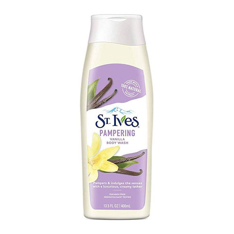 St. Ives Pampering Vanilla Body Wash 400ml