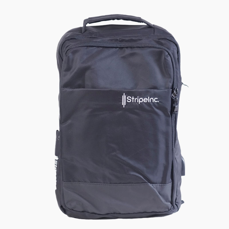Stripelnc Exclusive & Premium Quality Backpack - Black