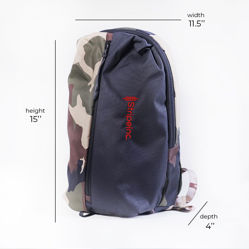 Stripelnc Mini Travel Backpack - Desert Camouflage (80808)